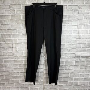 PING Sensorcool Solid Black 5 Pocket Casual Performance Golf Pants Mens 38 x 31